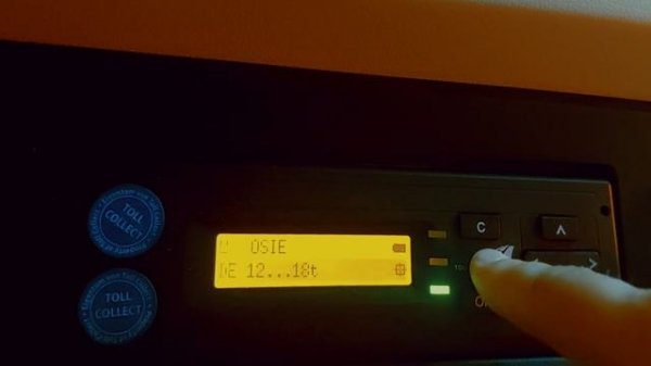 Tools collect, как настроить toll collect, как поменять оси и вес в toll collect.