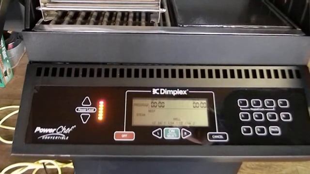 Dimplex Power Chef Electric Grill Demonstration
