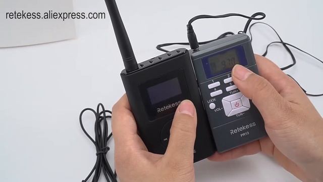 #RETEKESS TR504 FM Transmitter+PR13 FM Receiver