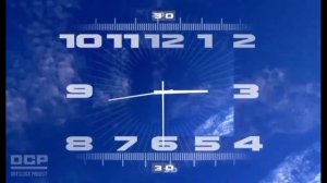 Часы с другой вечерней музыкой Первого канала (2000-2011) в 16:9 - Reverse