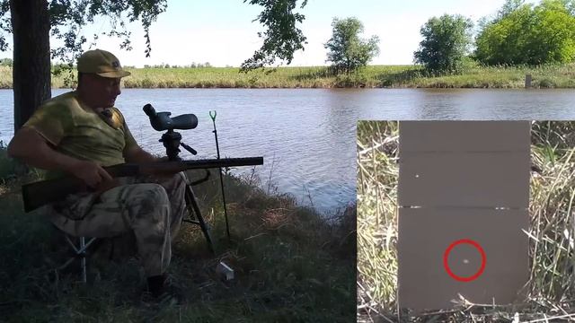 Рикошет пули от воды - разные пули и калибры... смотреть онлайн