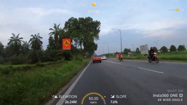Insta360 GPS Smart Remote Stats Overlay