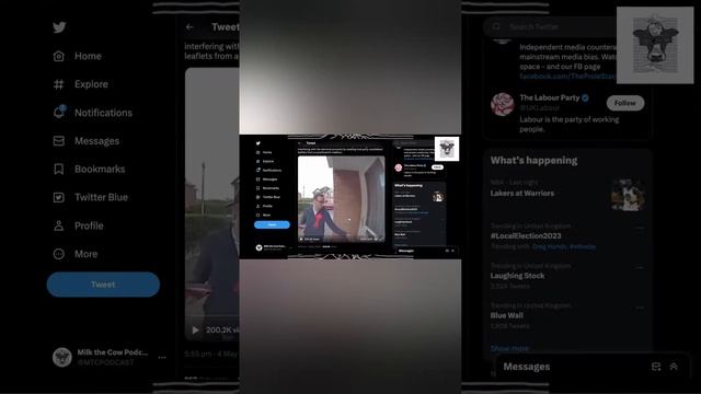Labour Official Caught Red-Handed Stealing Rival Candidates' Mail on Doorbell Camera! #shorts смотреть онлайн