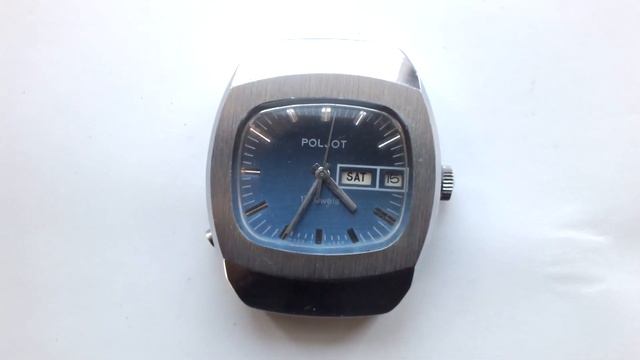 Vintage Poljot (Полёт) USSR 17 Jewels Mechanical Watch. смотреть онлайн