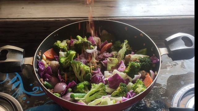 Stir Fri Vegetables Recipe | Weight loss recipe | How to make stir fry at home | Easy & quick recip смотреть онлайн