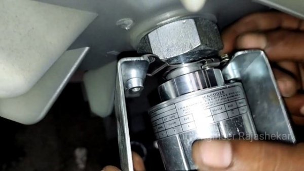 How to fix encoder to sicor gear motor | how install encoder to gear motor #encoder #sicor