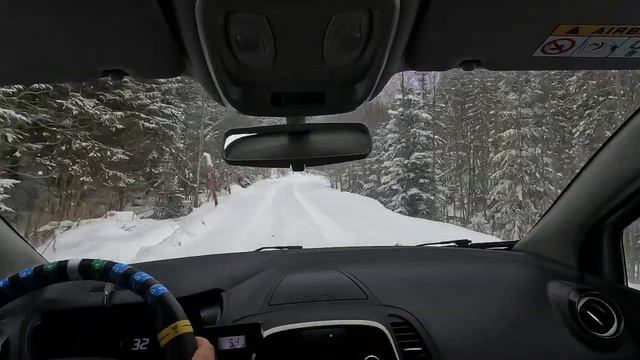 Winter Romania Historic Rally / SS 2 Harboca 11 77 km смотреть онлайн