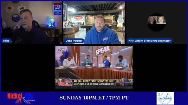 Josh Allen's Super Bowl or Bust: Our Reaction to Networks' Opinions смотреть онлайн