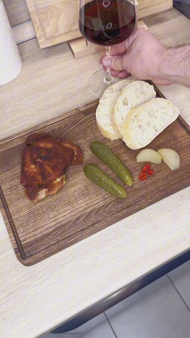 👍 Кордон Блю из свинины по домашнему! 
Оперативно, сочно, вкусно! Пробуйте!  ❤️