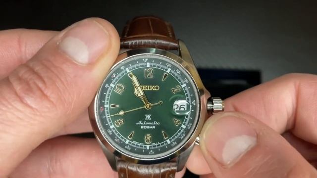 Seiko Alpinist SPB121J1 Unboxing and Information No Commentary No Sound смотреть онлайн