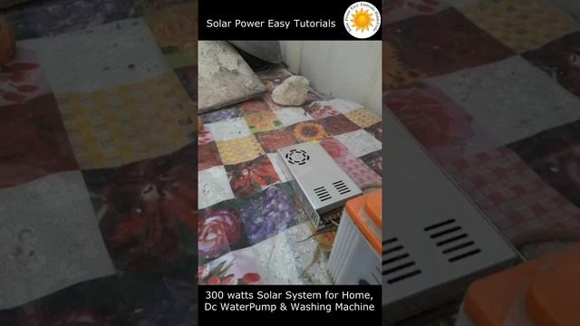 300 Watts Solar| DC WaterPump |Washing Machine | Fan |Lights |Load shading in Pakistan| Free Energy смотреть онлайн