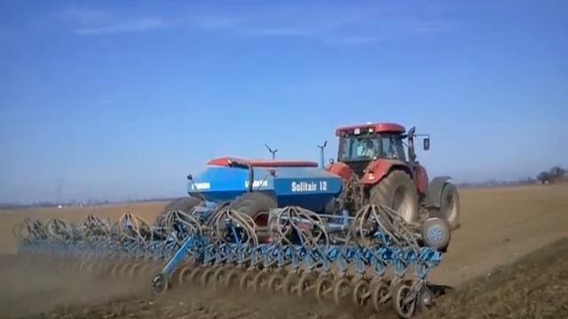 Cisy, Malbork, sowing summerwheat смотреть онлайн