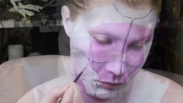 ✅ GEISHA ROBOT MAKEUP- GHOST IN THE SHELL SPEED-PAINTING смотреть онлайн