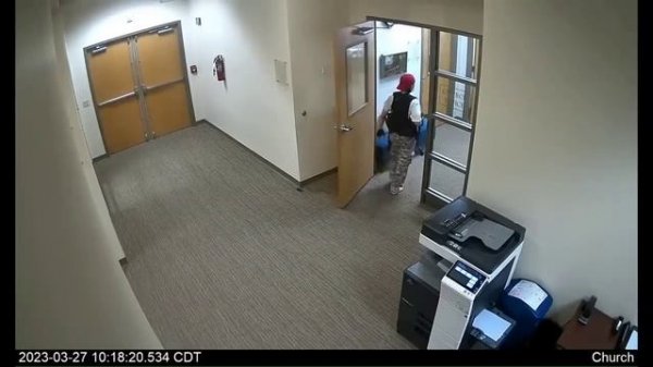 Covenant School Shooting: Surveillance video shows shooter enter Nashville school