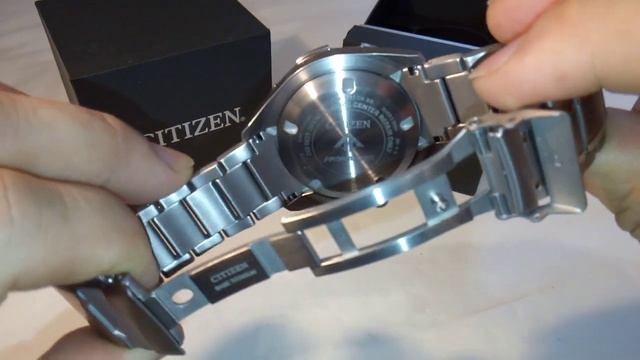 Citizen Promaster NY0071-81E Divers Watch 200m Automatic Super Titanium