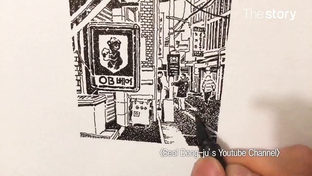 [ENG CC] Travel with a pen, draw a trip with a pen. : Pen Drawing artist, Seol Dong-ju смотреть онлайн