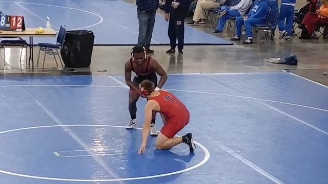 Deep South Bayou Duals -Lance Robinson vs. Tuerlings Catholic 152 pound weight class смотреть онлайн
