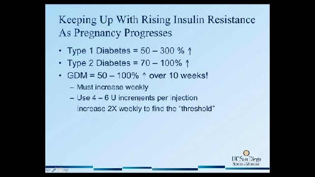 Insulin and Oral Agents for Management of Diabetes in Pregnancy, Part 1 смотреть онлайн