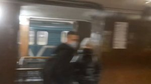 Поездка на метропоезде "Красная Стрела" по красной линии Бульвар Рокоссовского-Саларьево