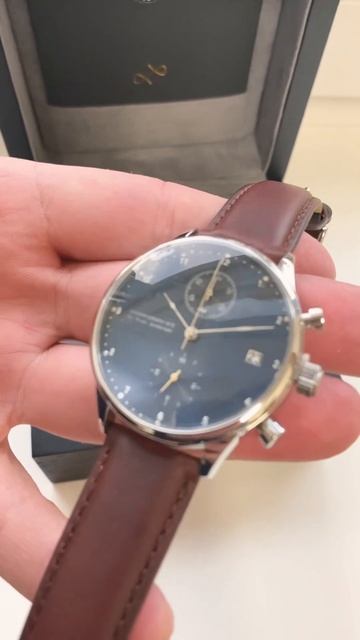 About Vintage Chronograph Blue Sunray 1815 41MM смотреть онлайн