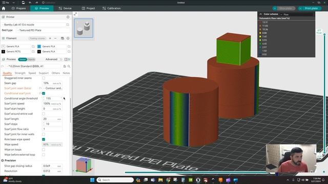 Hiding Seams In Orca Slicer With Scarf Joints