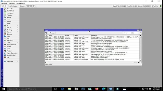 How to Clear Log Memory In Mikrotik | HOW TO CLEAR WINBOX LOGS смотреть онлайн
