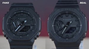 Updated fake GA-2100-1A1 Version 2!  | How to identify FAKE CasiOak G-Shock GA-2100-1A1?