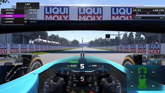 Bang Baron Journey F2 Monza - Italy | F1 22 DRIVER CAREER S1:E5 (F1 22 Game) смотреть онлайн