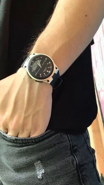Мужские наручные часы Casio AW-80-1AVEF Black-Silver смотреть онлайн