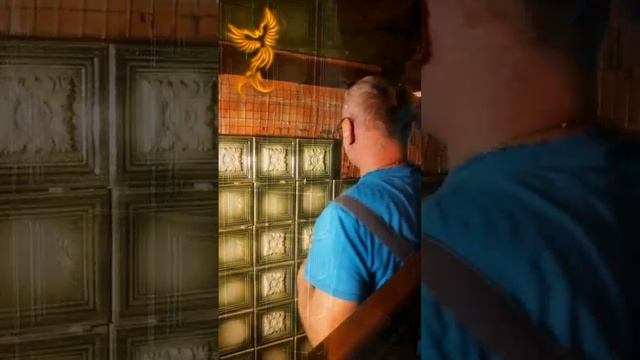 Небольшой ремонт и отделка печи изразцами смотреть онлайн