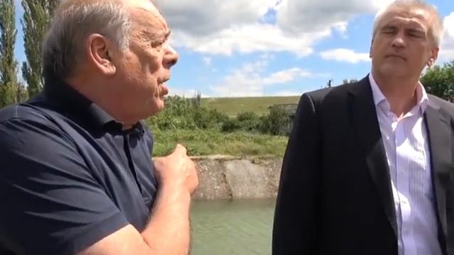 Первые 15 тысяч кубометров воды по новому водоводу смотреть онлайн