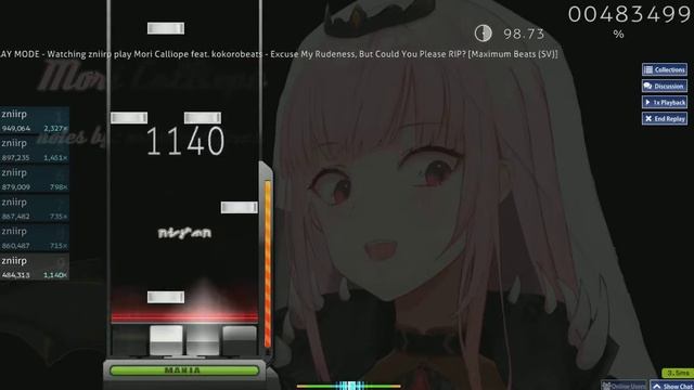 Mori Calliope - Excuse my rudeness SV w/ leo смотреть онлайн