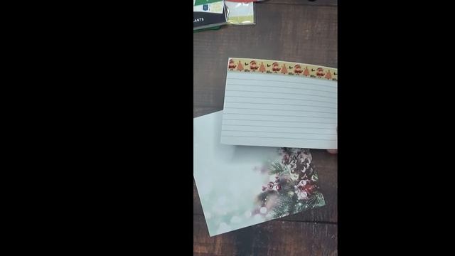 Index Card Christmas Shopping List смотреть онлайн