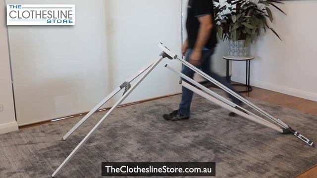How To Fold The Hills Portable 120 Clothesline A Popular Clothes Hoist & Airer смотреть онлайн