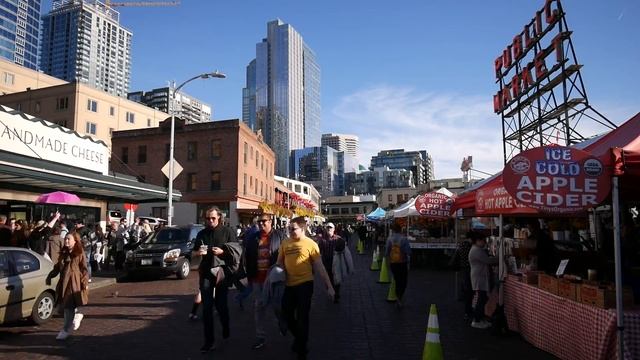 Seattle Waterfront + Pike Place Market - Seattle Vlog