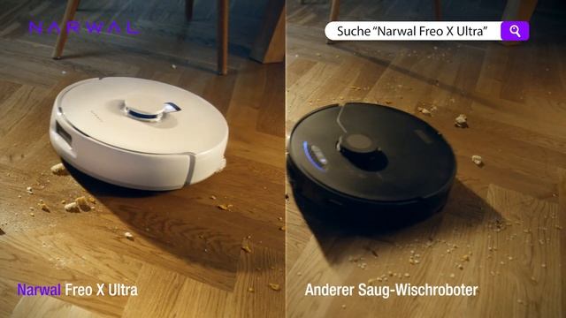 Narwal Freo X Ultra | Ausgerüstet, um den hartnäckigen Schmutz zu beseitigen. смотреть онлайн