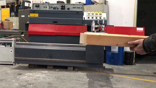 Tenoning machine Saomad UTP 150/6 Pennenbank Zapfen maschine Zapfenschneid- und Schlitzmaschine смотреть онлайн