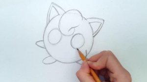 Как нарисовать Покемона Джиглипуфа | How to Draw a Jigglypuff