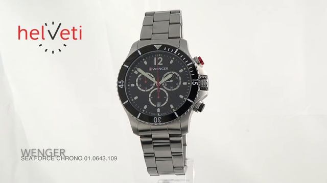 Wenger Sea Force Chrono 01.0643.109 смотреть онлайн