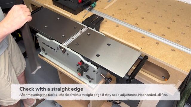 Shinko AH200 Benchtop Jointer Table Upgrade смотреть онлайн
