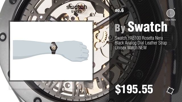 Top 10 Swatch Leather Strap // New & Popular 2017 смотреть онлайн
