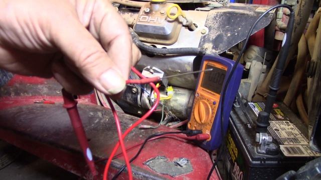Briggs and Stratton 18hp Vanguard not charging battery. how to test a charging system. смотреть онлайн