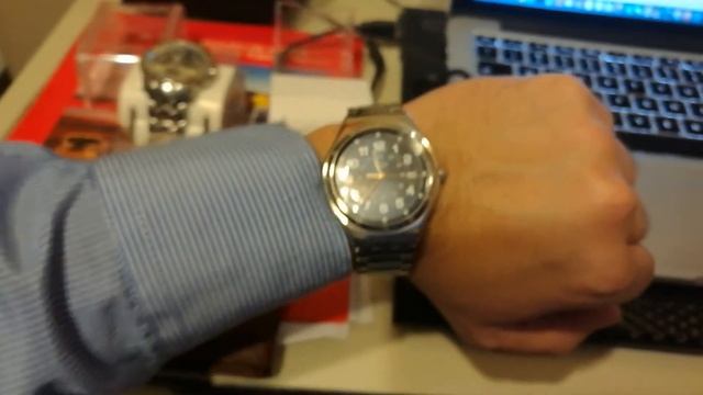 SWATCH YWS420G Blue Boat Unboxing