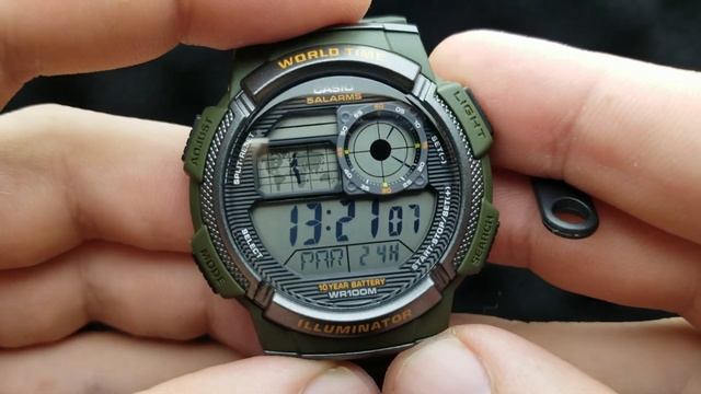 Casio AE-1000 - Setting Time And Date - Module 3198