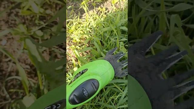 работа с кусторезом садовым смотреть онлайн