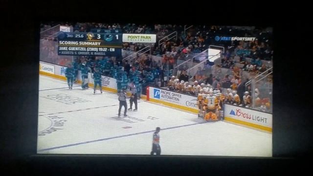PIT vs SJ - Penguins Win 3-1 смотреть онлайн