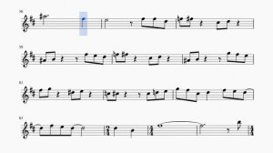 В краю магнолий. А.Морозов - Ю.Марцинкевич. Для альт саксофона