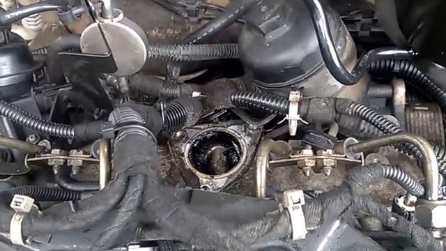 Dym z kolektora ssącego. Astra H Z17DTL смотреть онлайн