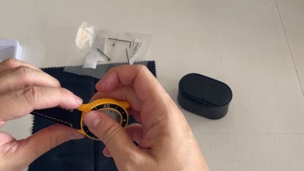 Blancpain Swatch strap change!