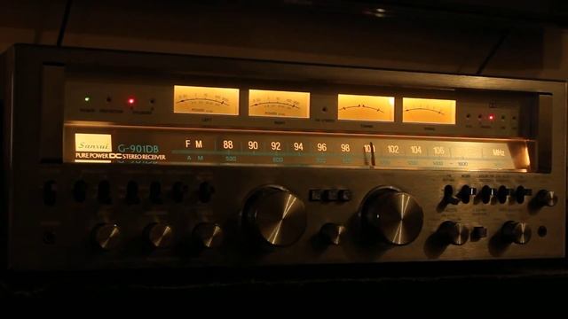 Sansui Monster Receiver G-901DB G-9000 Testing One Owner 160WPC смотреть онлайн